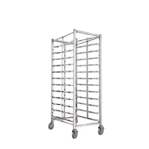 15-Tier Rvs Bakkerij Trolley 400X600 Bakplaat