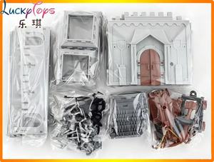 Puzzle <span class=keywords><strong>de</strong></span> château médiéval à construire soi-même avec des figurines <span class=keywords><strong>de</strong></span> chevaliers, <span class=keywords><strong>de</strong></span> soldats et <span class=keywords><strong>de</strong></span> catapultes pour un jeu imaginatif et le développement des compétences en STEM - Product Image 5