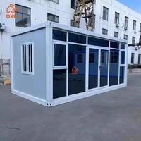 Maison préfabriquée modulaire détachable en conteneur pour jardin, maison, hôtel, bureau, salle de jeux, appartement, dortoir, école, salle de classe