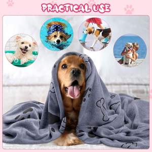 <span class=keywords><strong>Serviette</strong></span> <span class=keywords><strong>pour</strong></span> <span class=keywords><strong>chien</strong></span> personnalisable Pet Factory, en sherpa doux, impression par sublimation <span class=keywords><strong>personnalisée</strong></span>, <span class=keywords><strong>serviette</strong></span> mignonne <span class=keywords><strong>pour</strong></span> animaux de compagnie <span class=keywords><strong>pour</strong></span> la salle de bain - Product Image 2