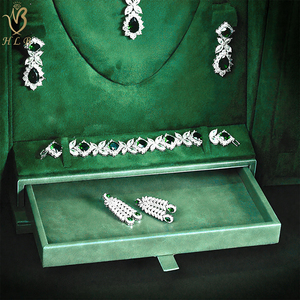 Nhà sản xuất du lịch hộp đồ trang sức tổ chức Lưu trữ trường hợp vòng đeo tay vòng Vòng trang sức hiển thị Box với ánh sáng - Product Image 3