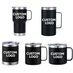 Gift Wholesale Stainless Steel 304 Vacuum Tumbler 6-12 Hours Insulation Leakproof Lid Straw American Style Camping <b>Coffee</b> Beer - Product Image 2