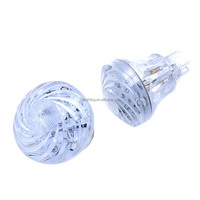 Lumières de fête foraine CHJ 45 mm Carnival Pixel Lights Auto E14 24V RGB Chameleon Cabochon LED étanches