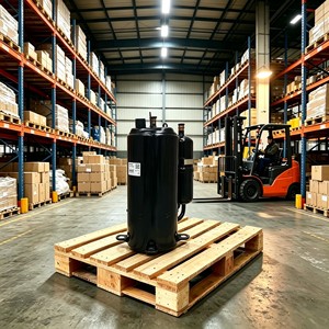 Compresseur à spirale WHP 380V -20°C à 30°C, pompe à chaleur à économie d'énergie, usage commercial - Product Image 2