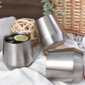 Titanium Party Mug 300ml Double-Walled <b>Vacuum</b> Insulated Tumbler 0-6h Thermal Insulation Lightweight <b>Portable</b> for Cold Drinks - Product Image 4