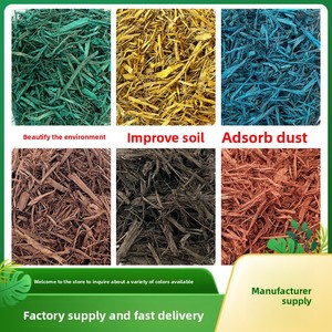 Paillis organique <span class=keywords><strong>de</strong></span> corte <span class=keywords><strong>de</strong></span> <span class=keywords><strong>pin</strong></span> pour aménagement paysager urbain, colorant paysager multicolore, coloration par brisage <span class=keywords><strong>de</strong></span> <span class=keywords><strong>couleur</strong></span>, vente en gros usine - Product Image 4