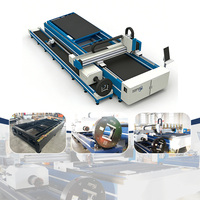 Machine de découpe laser fibre CNC pour tôles et tubes, idéale pour les structures en acier, portails, cadres de portes et garde-corps, 1500W-12000W