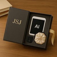 Boîte magnétique personnalisée avec logo, boîte à rabat magnétique, design pliable, boîte cadeau pour montre connectée, casque VR, étui de rangement