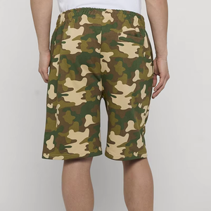 Shorts de survêtement baggy camouflage pour homme, taille élastique personnalisée, longueur 3/4 - Product Image 2