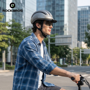 ROCKBROS Casual fietshelm PC+EPS Magnetische meekleurende UV400-bril Afneembare rand CE-gecertificeerd Verstelbaar 54-60CM Fietsen - Product Image 6