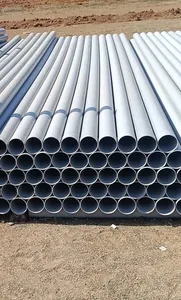 Tubería de PVC Azul Acuático Redonda de 3 Pulgadas de Diámetro Interior, 4 Pulgadas de Diámetro Exterior, 6 m de Longitud, Duradera, Anticorrosiva, para Uso Agrícola - Product Image 4