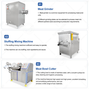 Máquina Automática para Hacer <span class=keywords><strong>Chorizo</strong></span> OCEAN, Línea de Producción de Salchichas para Pequeñas Empresas, Precio Competitivo - Product Image 3