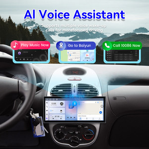 Autoradio MOOKAKA Qualcomm 15,8 pouces Android 15 pour Peugeot <span class=keywords><strong>206</strong></span> 2002-2010, lecteur DVD, système audio, GPS, unité principale - Product Image 6