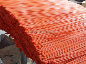 Marcador de entrada Postes marcadores de nieve de 5/16 "Varilla FRP Varilla reflectante sólida Frp con cinta reflectante - Product Image 4