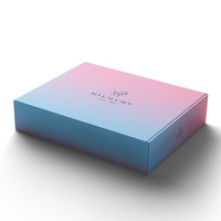 Boîte postale d'emballage pliable en carton pour biscuits et bonbons Boîtes d'expédition en carton ondulé avec logo personnalisé Boîte postale