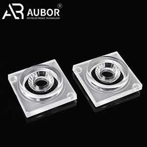 Lentille de Fresnel optique à indice de réfraction élevé Silicone flexible <span class=keywords><strong>PMMA</strong></span> lampe de durcissement UV médicale stable thermique motif Plano OEM - Product Image 3