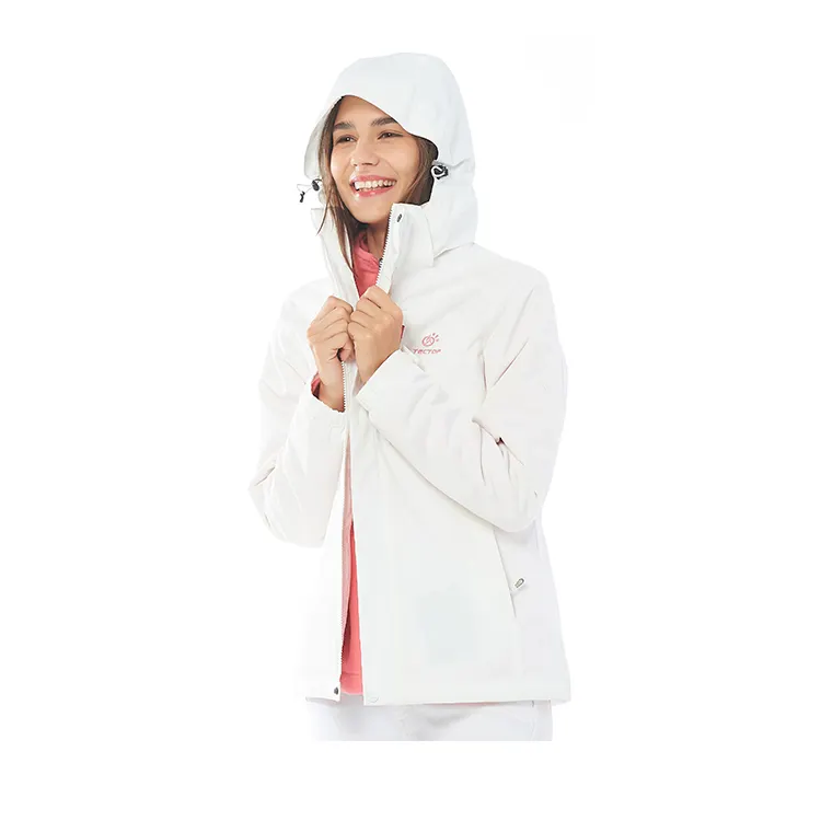 Woman Winter Two-pieces Suit Waterproof Windbreaker Outdoor Jacket 3 In 1 Jacket