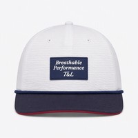 Casquette de sport 5 panneaux en toile personnalisable avec logo T&L, imperméable, respirante, broderie 3D, impression par sublimation, ajustable – Vente en gros
