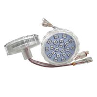 Lumière LED à points de 70 mm, préprogrammée, à changement de couleur RVB, AC24V SMD5050, pour manèges de fête foraine et installations de parcs à thème