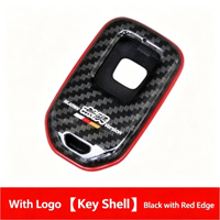 Accessoires de voiture tendance en fibre de carbone sèche préimprégnée et ABS pour garnitures intérieures de tableau de bord et volant Honda 2020-2024
