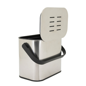 Nouvelle conception, poubelle murale de 5 L, mini bac de rangement portable à ouverture supérieure pour la cuisine et le salon - Product Image 6