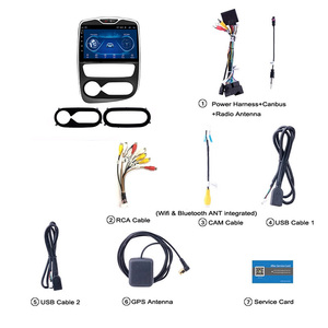 Wanqi <span class=keywords><strong>10</strong></span> pouces 4 cœurs Android 11 voiture Dvd lecteur multimédia Radio vidéo stéréo Gps système de navigation pour <span class=keywords><strong>Renault</strong></span> Clio 4 2016-2018 - Product Image 6