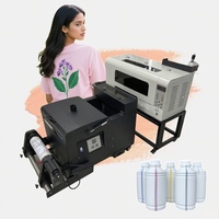 Nouveau produit Double tête A3 Dtf imprimante Xp600 têtes d'impression 330Mm largeur d'impression technologie Uv pour la production d'impression textile de t-shirt