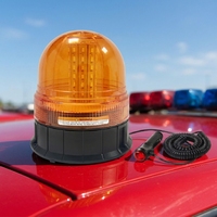 Feux de signalisation LED pour camion Lianheng avec base magnétique, fonction stroboscopique rotative, 50 LED, 3000 lumens, 12V LTDA11
