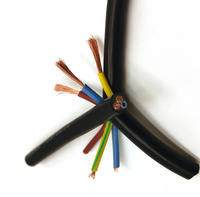 Câble Rvv Câble d'alimentation à 3 conducteurs 0.5mm 0.75mm 1.0mm 1.5mm 2.5mm Sq 20awg 22awg Brins Cuivre Nu Pvc Gainé