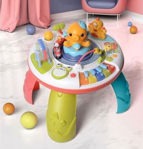 Multi-Functional Toy Desk 1-3 Years Old Baby Early Education <b>Study</b> Table Toys - Product Image 3