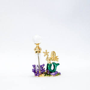 Style hawaïen européen série océan 4ML sirène émail coloré parfum bouteille d'eau bouteille d'huile essentielle - Product Image 3