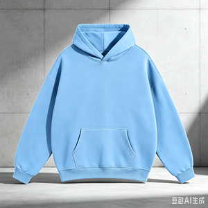 Sweat à capuche oversize en molleton 100 % polyester de haute qualité, tricoté, pour l'hiver, avec impression 3D en relief d'araignée, manches longues, modèle 555 (Collection 2026) - Product Image 6