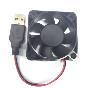 Oem USB Cổng Mini <span class=keywords><strong>Fan</strong></span> Đỏ gió hỗ trợ 40*40*10 Mét Công Nghiệp <span class=keywords><strong>5V</strong></span> <span class=keywords><strong>DC</strong></span> làm mát không khí thông gió điện với lưỡi nhựa - Product Image 3