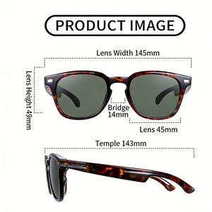 Gonbes G20 Nouveaux lunettes de soleil Bluetooth sans fil intelligentes avec commande vocale, musique, appels, OEM ODM TWS Bluetooth, lunettes audio AI AR - Product Image 6
