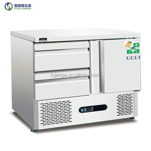 Vendita calda del frigorifero <span class=keywords><strong>orizzontale</strong></span> scanalato del <span class=keywords><strong>congelatore</strong></span> del bancone dell'insalata del cassetto di uso sostenibile di alta qualità - Product Image 2