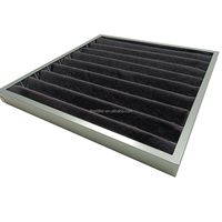 Filtre à air à charbon actif plissé Meilleure performance pour restaurant à domicile Nouveau purificateur d'air à panneau de qualité moyenne Remplacements