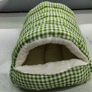 <span class=keywords><strong>Lit</strong></span> pour chat en forme de lanterne, moderne, respirant, confortable, avec housse amovible, rembourrage en éponge, design chaud et durable. - Product Image 2