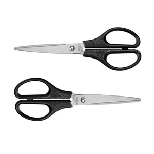 Stasun kéo thép không gỉ giá rẻ kéo nhựa đầy màu sắc xử lý văn phòng văn phòng phẩm sinh viên kéo 6.5" - Product Image 1