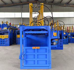 ऊर्ध्वाधर हाइड्रोलिक स्क्रैप धातु बैकर्स कुशल अपशिष्ट कागज और कार्डबोर्ड बैलिंग मशीन - Product Image 2