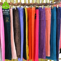 Pantalons de sport en molleton de marque d'occasion, tailles mixtes, vêtements décontractés d'hiver en balles Ukay