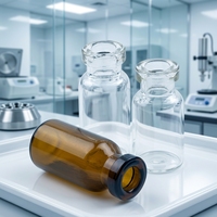 Flacons en verre stériles de 2 ml prêts à l'emploi pour la fabrication pharmaceutique