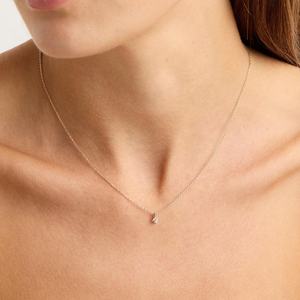 Milskye, superventas, joyería <span class=keywords><strong>de</strong></span> moda, Plata <span class=keywords><strong>de</strong></span> Ley 925, chapado en oro <span class=keywords><strong>de</strong></span> 14K, collar <span class=keywords><strong>de</strong></span> gota <span class=keywords><strong>de</strong></span> agua con diamantes naturales <span class=keywords><strong>de</strong></span> <span class=keywords><strong>Charlotte</strong></span> para mujer - Product Image 2