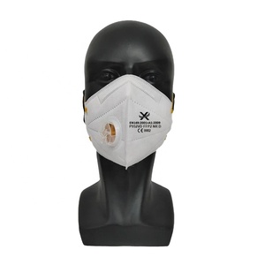 <span class=keywords><strong>Masque</strong></span> <span class=keywords><strong>respiratoire</strong></span> jetable FFP2 non tissé avec valve brevetée, 4 couches, pour la sécurité professionnelle en usine et au quotidien - Product Image 2