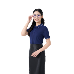 87% Polyester 13% Spandex 175gsm Polo pour hommes T-Shirt extensible confortable Style de mode adapté à un usage quotidien en gros - Product Image 4