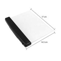 Lampe de lecture de nuit, lampe de bureau en forme de coin, pour salon, grande lampe de livre LED portable
