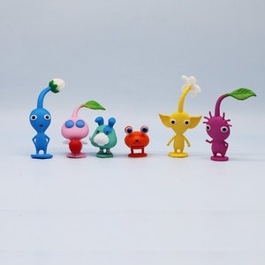Figurines PVC <span class=keywords><strong>Pikmin</strong></span> populaires en gros – Modèles de personnages de jeux vidéo, ornements en plastique de dessins animés, poupées de collection inspirées du Japon - Product Image 5