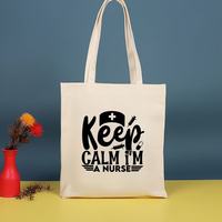 Sacs fourre-tout en toile unie avec fermeture éclair et chaînes, sac à bandoulière, cadeau pour infirmières, idéal pour la remise de diplôme ou la retraite, pour fournitures d'infirmières