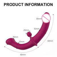 Prix de gros d'usine Double extrémité femme Couple lesbien Plug Anal masseur de Prostate doux télécommande vibrateur jouets