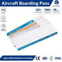 Carte d'embarquement personnalisée pour compagnies aériennes, impression sur mesure, papier vierge pour billet d'embarquement ATB, pour la réception des bagages à l'aéroport et l'aviation