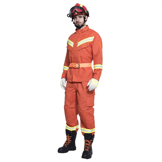 safety firefighter emergency rescue uniform fire service suit for fireman